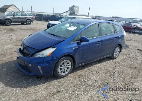 2013 Toyota Prius V Three из США, поврежденный, VIN JTDZN3EU9D3220053